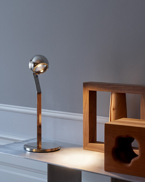 Nordic Living io tavolo chrom